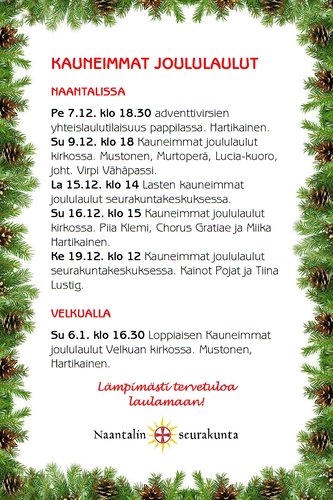 Kauneimmat joululaulut