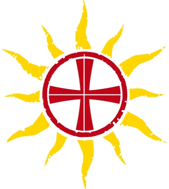 Naantalin seurakunnan aurinko-logo